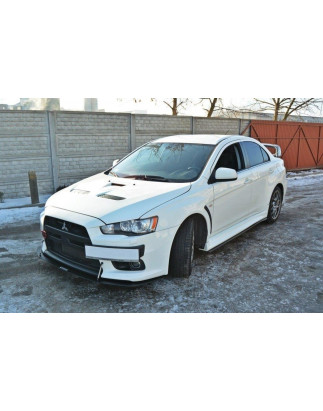 SPLITTER RACING ANTERIORE V.2 Mitsubishi Lancer Evo X (Cod. M-MI-LA-10-EVO-CNC-FD2A)