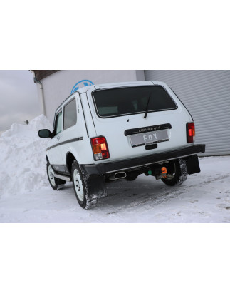 Lada Niva 4x4 Silenziatore uscita posteriore sinistra – 145x65 Tipo 5 (Cod. F-LA010001-671)