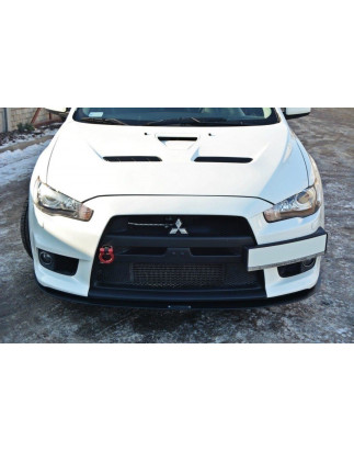 SPLITTER RACING ANTERIORE V.3 Mitsubishi Lancer Evo X (Cod. M-MI-LA-10-EVO-CNC-FD3A)