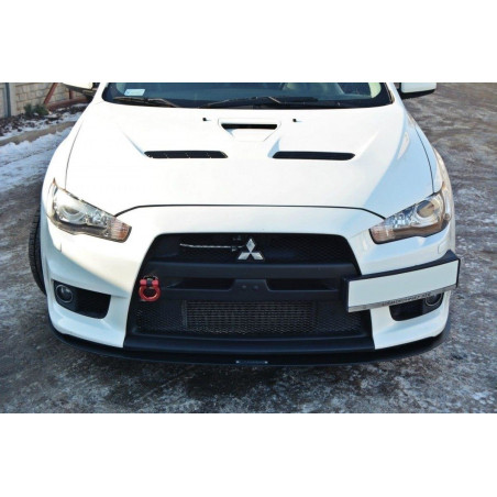 SPLITTER RACING ANTERIORE V.3 Mitsubishi Lancer Evo X (Cod. M-MI-LA-10-EVO-CNC-FD3A)