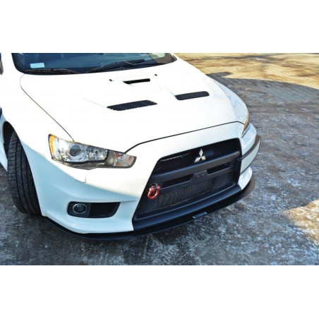 SPLITTER RACING ANTERIORE V.3 Mitsubishi Lancer Evo X (Cod. M-MI-LA-10-EVO-CNC-FD3A)