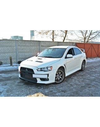 SPLITTER RACING ANTERIORE V.3 Mitsubishi Lancer Evo X (Cod. M-MI-LA-10-EVO-CNC-FD3A)