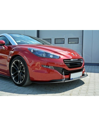 SPLITTER RACING ANTERIORE PEUGEOT RCZ Facelift (Cod. M-PE-RCZ-1F-CNC-FD1A)