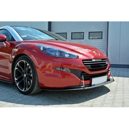SPLITTER RACING ANTERIORE PEUGEOT RCZ Facelift (Cod. M-PE-RCZ-1F-CNC-FD1A)