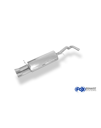VW Golf IV Silenziatore posteriore – 2x76 Tipo 18 (Cod. F-VW053002-166)