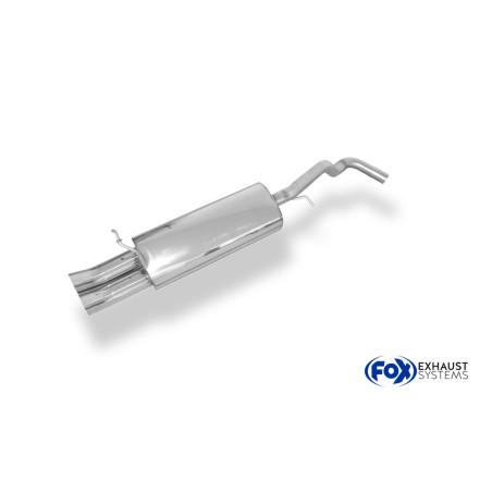 VW Golf IV Silenziatore posteriore – 2x76 Tipo 18 (Cod. F-VW053002-166)