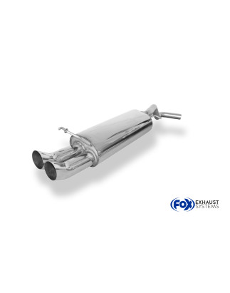 VW Golf IV Silenziatore posteriore – 2x76 Tipo 18 (Cod. F-VW053002-166)