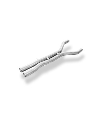 BMW E60 M5 mid silencer (Cod. F-BM032120-VER)
