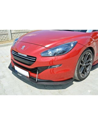 SPLITTER RACING ANTERIORE PEUGEOT RCZ Facelift (Cod. M-PE-RCZ-1F-CNC-FD1A)