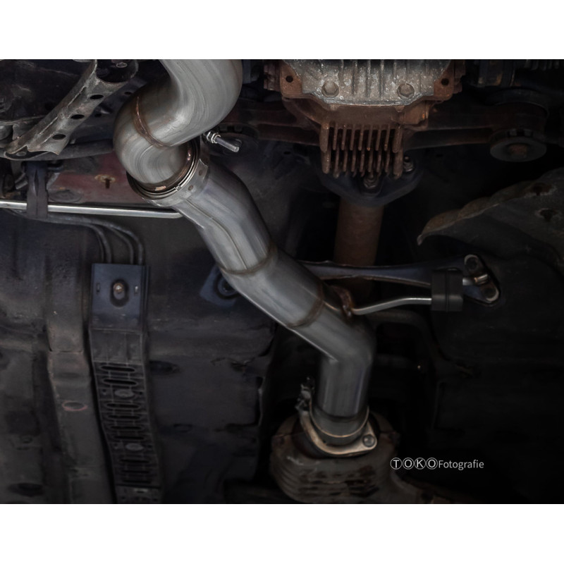 Toyota Supra MK4 Silenziatore anteriore tubo sostitutivo (Cod. F-TO061000-VER)