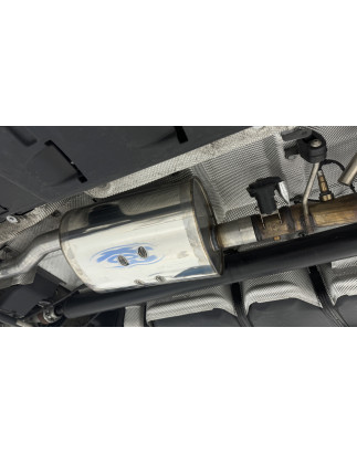 VW Bus T6.1 4motion Silenziatore anteriore (Cod. F-VW132000-VSD)