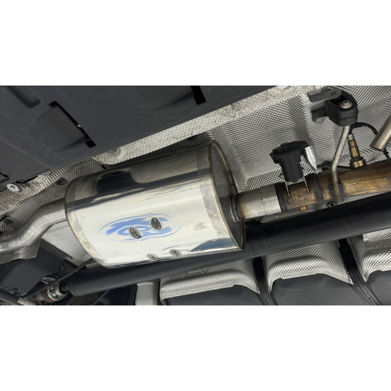 VW Bus T6.1 4motion Silenziatore anteriore (Cod. F-VW132000-VSD)