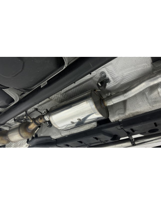 VW Bus T6.1 4motion Silenziatore anteriore (Cod. F-VW132000-VSD)