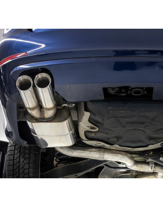 Skoda Superb 3T 4x2 Silenziatore posteriore – 2x80 Tipo 25 (Cod. F-SK071051-292)