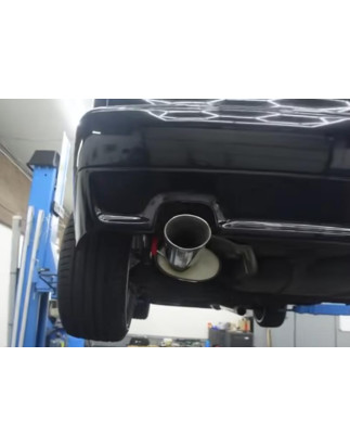 VW Corrado G60 Silenziatore posteriore Ø63,5 – 106x71 Tipo 45 (Cod. F-VW070001-525)
