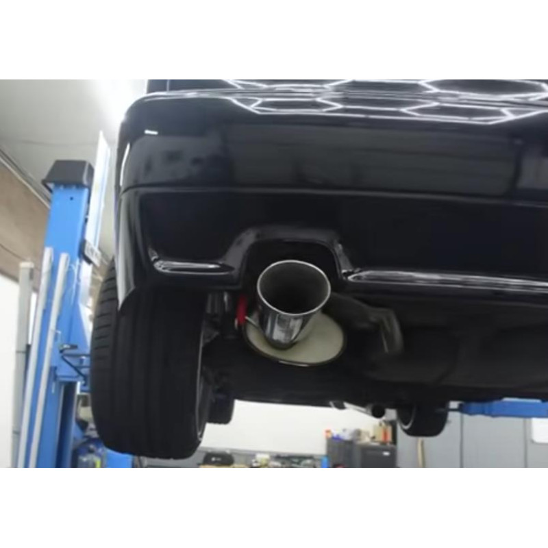 VW Corrado G60 Silenziatore posteriore Ø63,5 – 106x71 Tipo 45 (Cod. F-VW070001-525)