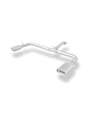 Toyota RAV 4 III final pipe system destra e sinistra fitted on orig (Cod. F-TO112003-593)