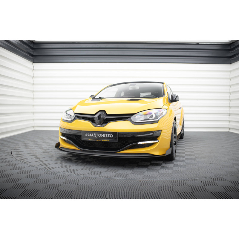 SPLITTER RACING ANTERIORE RENAULT MEGANE MK3 RS (Cod. M-RE-ME-3-RS-CNC-FD1A)