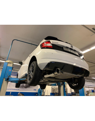 Skoda Fabia NJ R5 Edition Silenziatore posteriore – 1x100 Tipo 25 (Cod. F-SK051031-295)