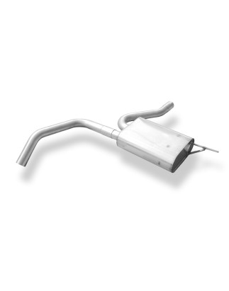 Audi A4 Tipo B5 Silenziatore anteriore (Cod. F-AU060000-VSD)