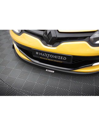 SPLITTER RACING ANTERIORE RENAULT MEGANE MK3 RS (Cod. M-RE-ME-3-RS-CNC-FD1A)