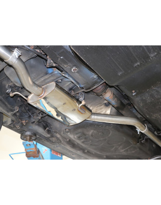 Audi 100 quattro Tipo C3 Silenziatore anteriore (Cod. F-AU070040-VSD)