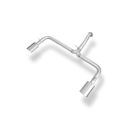 Toyota RAV 4 III final pipe system destra e sinistra fitted on orig (Cod. F-TO112003-351)