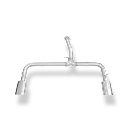 Toyota RAV 4 III final pipe system destra e sinistra fitted on orig (Cod. F-TO112003-351)