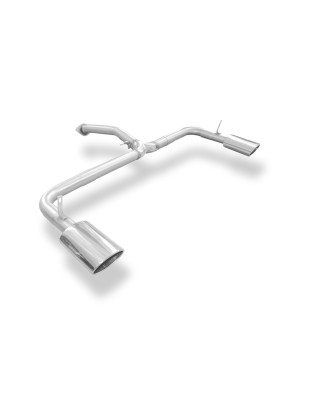 Toyota RAV 4 III final pipe system destra e sinistra fitted on orig (Cod. F-TO112003-351)
