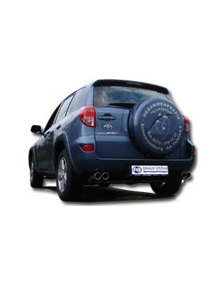 Toyota RAV 4 III final pipe system destra e sinistra fitted on orig (Cod. F-TO112003-150)
