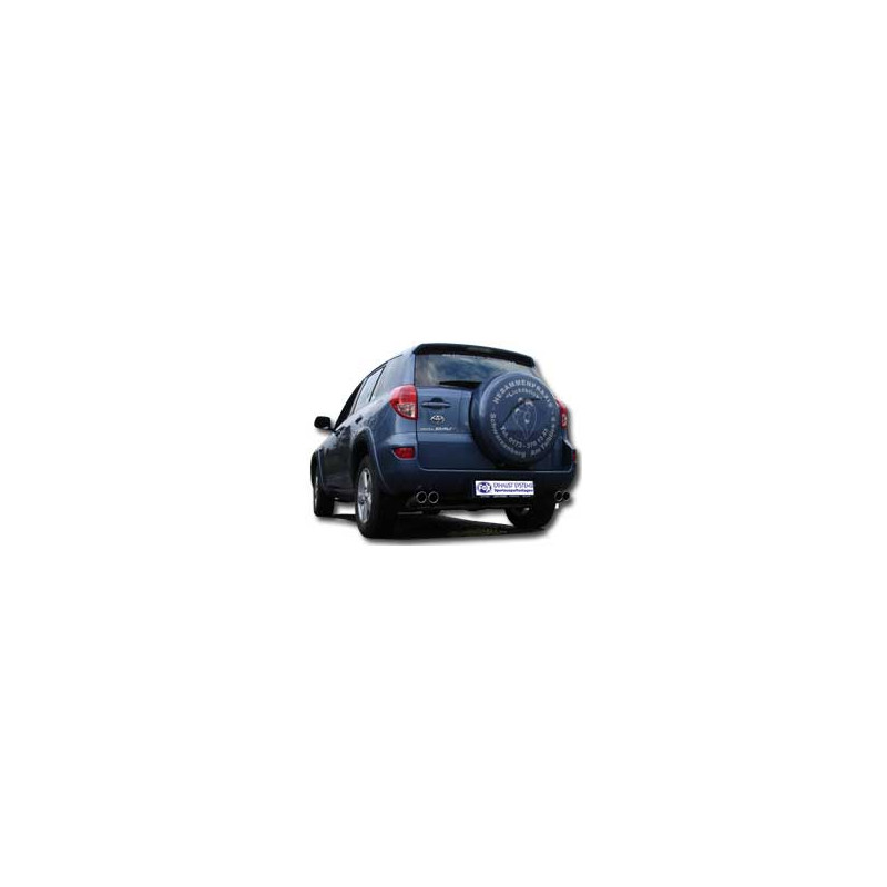 Toyota RAV 4 III final pipe system destra e sinistra fitted on orig (Cod. F-TO112003-150)