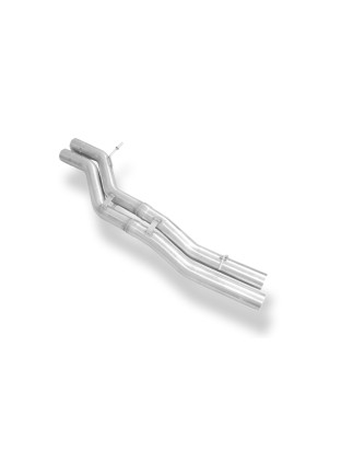 Audi S8 Tipo 4H Silenziatore anteriore tubo sostitutivo (Cod. F-AU082010-VER)