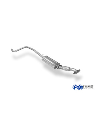 Ford Fiesta VII/ Fiesta VII Sport Benzin Silenziatore anteriore (Cod. F-FO013010-VSD)