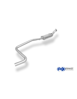 Ford Fiesta VII/ Fiesta VII Sport Benzin Silenziatore anteriore (Cod. F-FO013010-VSD)