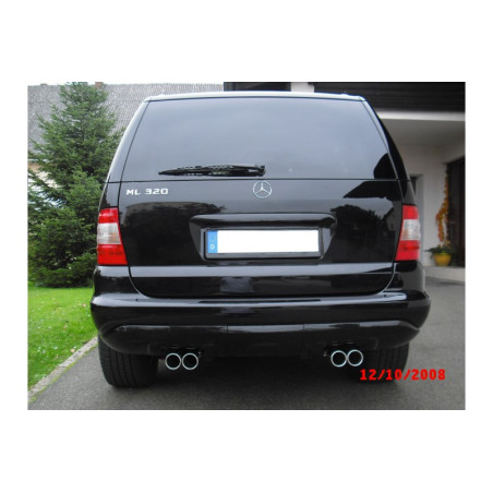 Mercedes M-Klasse W163 terminali di scarico destro sinistro ML320-500 – 2x7 (Cod. F-MB060060-048)