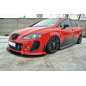 SPLITTER RACING ANTERIORE V.2 SEAT LEON MK2 MS DESIGN (Cod. M-SE-LE-2-MS-CNC-FD2A)