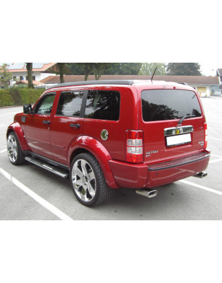 Dodge Nitro silenziatore posteriore tubo system destra/sinistra – 160x80 Tipo 53 destro (Cod. F-DO