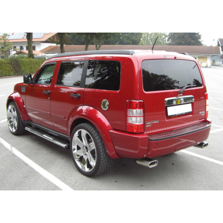 Dodge Nitro silenziatore posteriore tubo system destra/sinistra – 160x80 Tipo 53 destro (Cod. F-DO