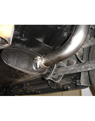 Dodge Nitro silenziatore posteriore tubo system destra/sinistra – 160x80 Tipo 53 destro (Cod. F-DO
