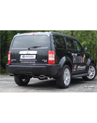 Dodge Nitro silenziatore posteriore tubo system destra/sinistra – 160x80 Tipo 53 destro (Cod. F-DO