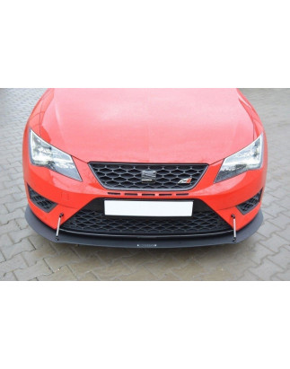 SPLITTER RACING ANTERIORE SEAT LEON III CUPRA / FR (Cod. M-SE-LE-3-FR-CNC-FD1A)