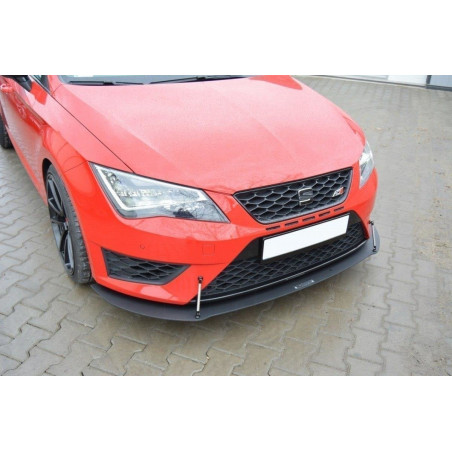 SPLITTER RACING ANTERIORE SEAT LEON III CUPRA / FR (Cod. M-SE-LE-3-FR-CNC-FD1A)