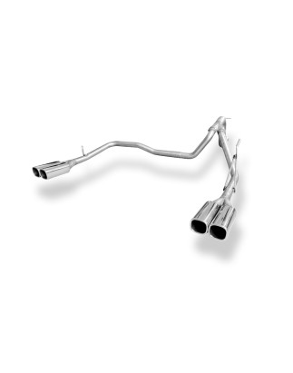 Dodge Nitro silenziatore posteriore tubo system destra/sinistra – 2x78x75 Tipo 70 r (Cod. F-DO0100