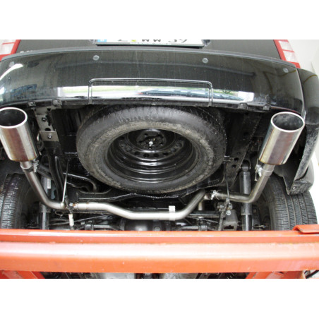 Dodge Nitro silenziatore posteriore tubo system destra/sinistra – 140x90 Tipo 32 destro (Cod. F-DO