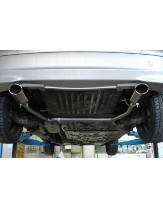 Mercedes A-Class W168 silenziatore posteriore tubo system fitted on the serial (Cod. F-MB020020-345)
