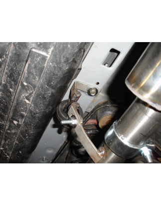 Mercedes A-Class W168 silenziatore posteriore tubo system fitted on the serial (Cod. F-MB020020-345)