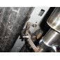 Mercedes A-Class W168 silenziatore posteriore tubo system fitted on the serial (Cod. F-MB020020-345)