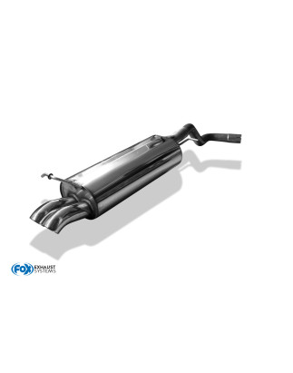 VW Golf IV Silenziatore posteriore – 2x63 Tipo 28 (Cod. F-VW053002-704)