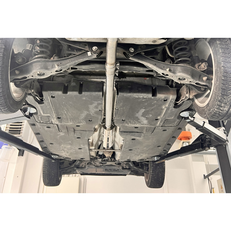 VW Passat B8 GTE Silenziatore anteriore (Cod. F-VW025000-VSD)