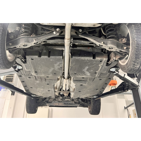 VW Passat B8 GTE Silenziatore anteriore (Cod. F-VW025000-VSD)
